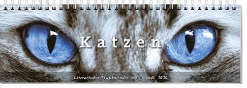 Katzen 2020 Literarischer Tischkalender