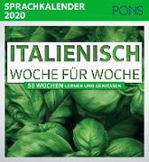 PONS Sprachkalender 2020 Italienisch Woche für Woche