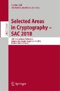 Selected Areas in Cryptography ¿ SAC 2018