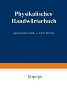 Physikalisches Handwörterbuch