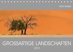 GROSSARTIGE LANDSCHAFTEN (Tischkalender 2019 DIN A5 quer)