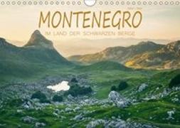 Montenegro - Im Land der schwarzen Berge (Wandkalender 2019 DIN A4 quer)