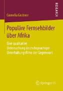 Populäre Fernsehbilder über Afrika