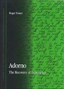 Adorno: The Recovery of Experience