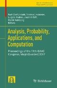 Analysis, Probability, Applications, and Computation