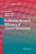 Evaluating Research Efficiency of Chinese Universities