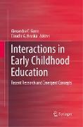 Interactions in Early Childhood Education