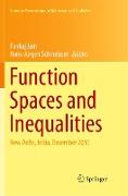 Function Spaces and Inequalities