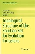 Topological Structure of the Solution Set for Evolution Inclusions