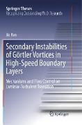 Secondary Instabilities of Görtler Vortices in High-Speed Boundary Layers