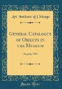 General Catalogue of Objects in the Museum