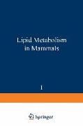 Lipid metabolism in mammals