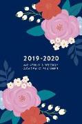 2019-2020: Monthly & Weekly Academic Planner