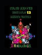 Color and Fun Mandala 13: 30 Mandala Images for Adults Relaxation