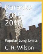 Karaoke 2016-2019: Popular Song Lyrics