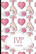 Ivf Journal: A Beautiful Fertility and Ivf Journal to Write Down Milestones, Feelings and Cycles