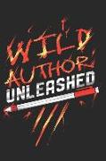 Wild Author Unleashed: Creative's Composition Notebook for Journaling and Daily Writing