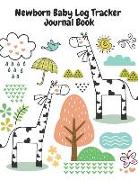 Newborn Baby Log Tracker Journal Book
