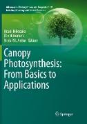 Canopy Photosynthesis: From Basics to Applications