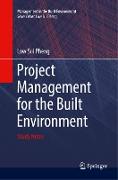 Project Management for the Built Environment