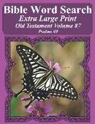 Bible Word Search Extra Large Print Old Testament Volume 87: Psalms #9