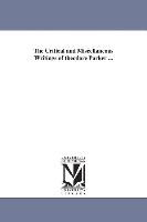 The Critical and Miscellaneous Writings of Theodore Parker