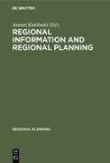 Regional information and regional planning