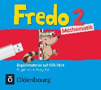 Fredo - Mathematik, Ausgabe A - 2015, 2. Schuljahr, Begleitmaterial auf USB-Stick, Inkl. E-Book als Zugabe und Unterrichtsmanager auf scook.de