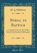 Burial in Baptism