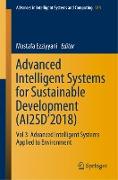 Advanced Intelligent Systems for Sustainable Development (AI2SD’2018)