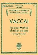 Vaccai: Practical Method of Italian Singing High Soprano, Book/Online Audio