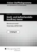 Holzer Stofftelegramme Baden-Württemberg – Groß- und Außenhandelskauffrau/-mann