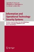 Information and Operational Technology Security Systems