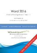 Word 2016 - Einführungskurs Teil 1