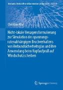 Nicht-lokale Versagensformulierung zur Simulation des spannungsratenabhängigen Bruchverhaltens von Verbundsicherheitsglas und ihre Anwendung beim Kopfaufprall auf Windschutzscheiben