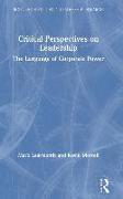 Critical Perspectives on Leadership