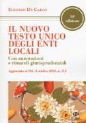 Il nuovo testo unico degli enti locali. Con annotazioni e rimandi giurisprudenziali