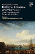 Handbook on the History of Economic Analysis Volume I