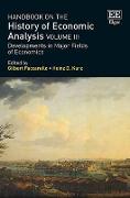 Handbook on the History of Economic Analysis Volume III