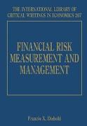 Financial Risk Measurement and Management