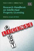 Research Handbook on Intellectual Property Licensing