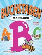 Malblock Buchstaben (German Edition)