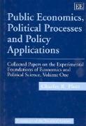 Public Economics, Political Processes and Policy Applications