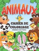 Livre À Colorier Sur Les Animaux (French Edition)