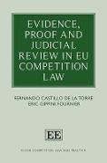 Evidence, Proof and Judicial Review in EU Competition Law