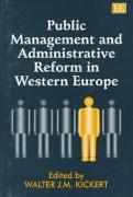 Public Management and Administrative Reform in Western Europe