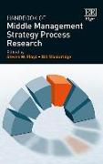 Handbook of Middle Management Strategy Process Research