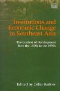 Institutions and Economic Change in Southeast Asia