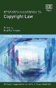Research Handbook on Copyright Law