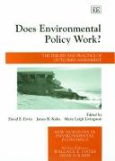 Does Environmental Policy Work?